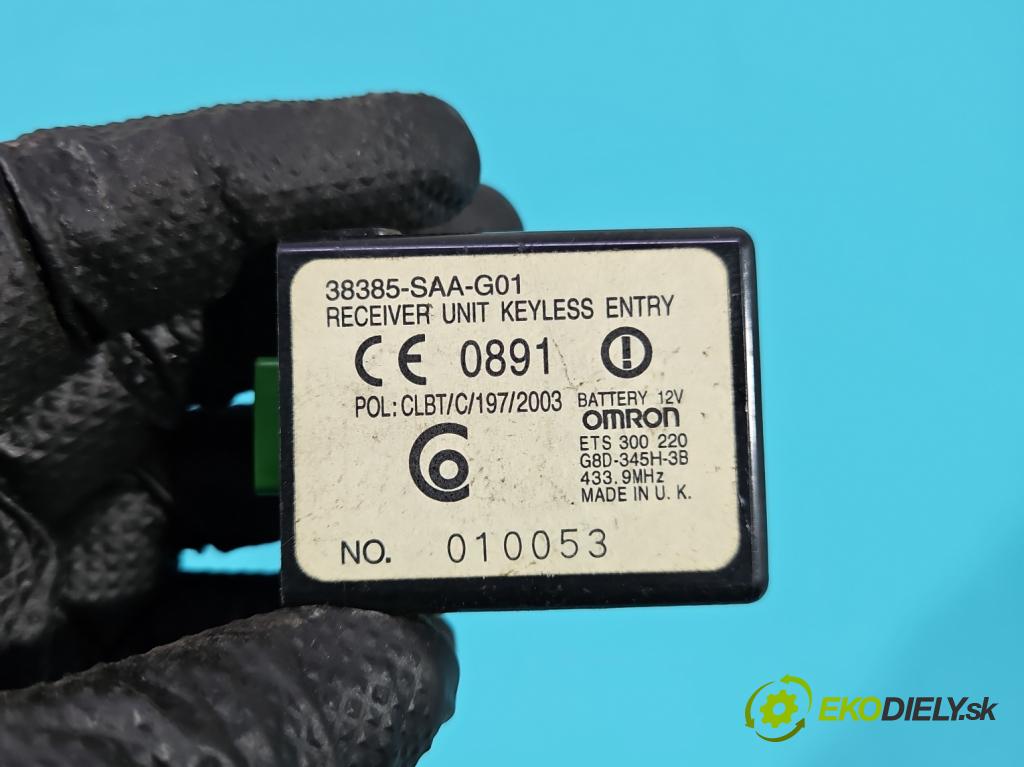 Honda CR-V II 2001-2006 2.2 CTDi: N22A2 140 HP manual 103 kW 2204 cm3 5- riadiaca jednotka motora 0281012132