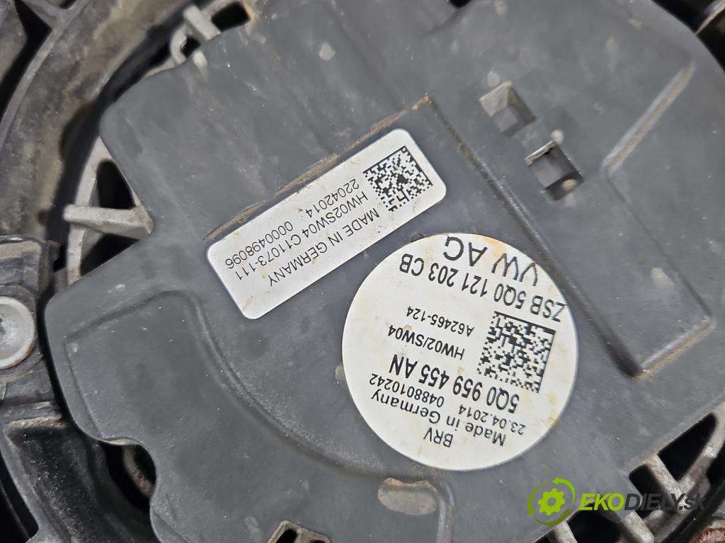 Audi A3 8V 2013-2020 1.8 TFSI 179KM automatic 132 kW 1798 cm3 4- Ventilátor chladiča 5Q0959455AN