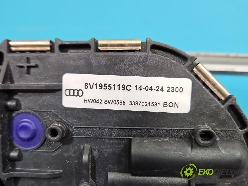 Audi A3 8V 2013-2020 1.8 TFSI 179KM automatic 132 kW 1798 cm3 4- motor stieračov predné 8V1955023C