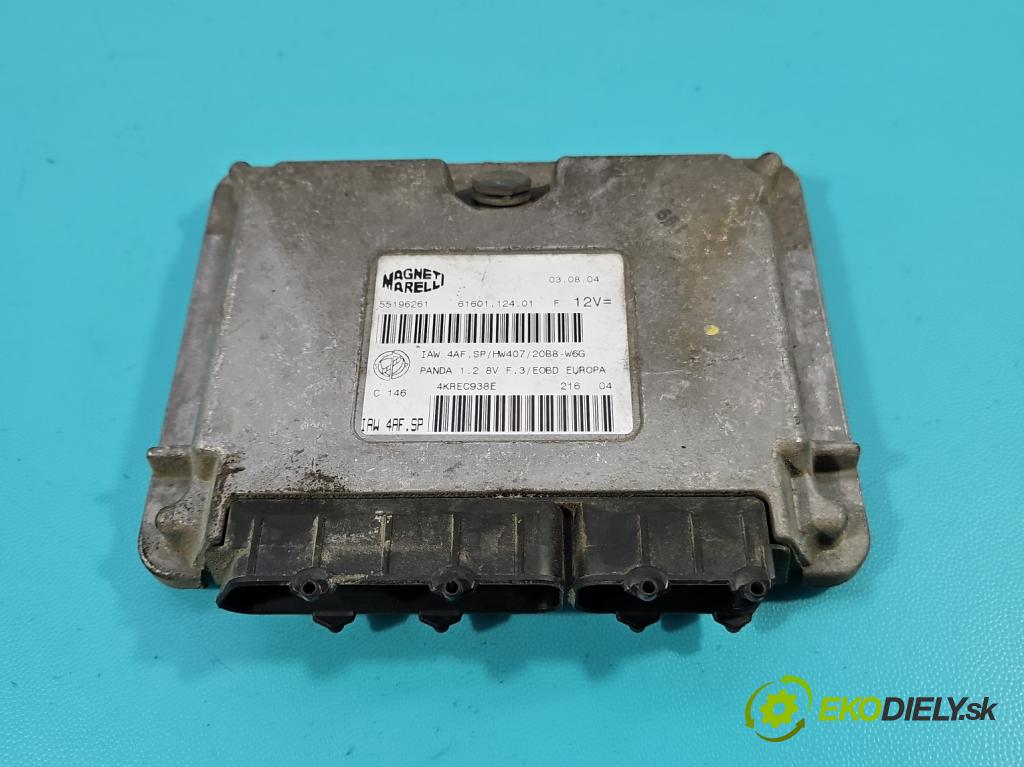 Fiat Panda II 2003-2012 1.2 8V 60 HP manual 44 kW 1242 cm3 5- riadiaca jednotka motora 55196261