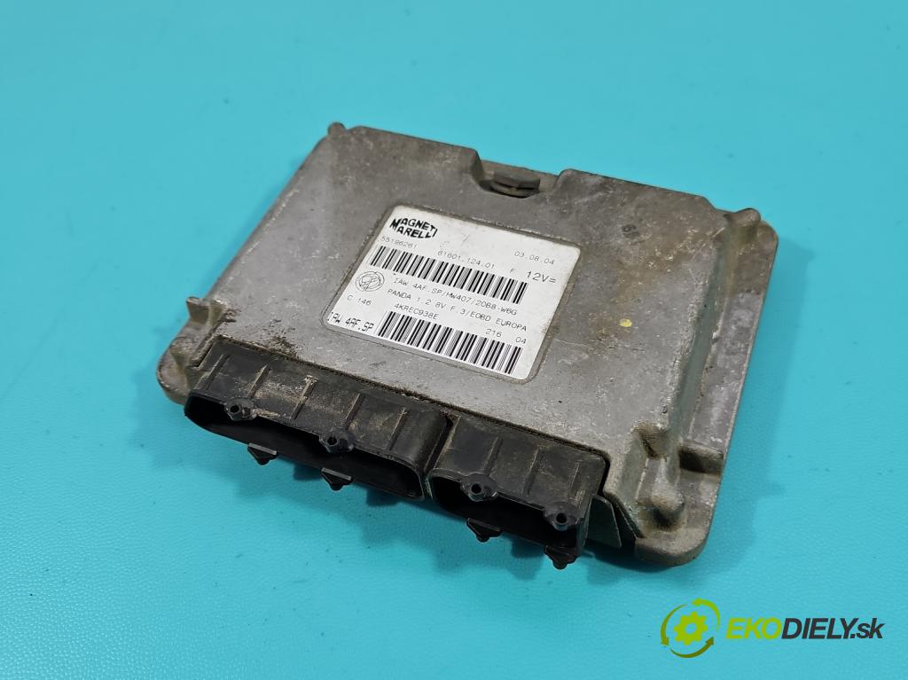 Fiat Panda II 2003-2012 1.2 8V 60 HP manual 44 kW 1242 cm3 5- riadiaca jednotka motora 55196261