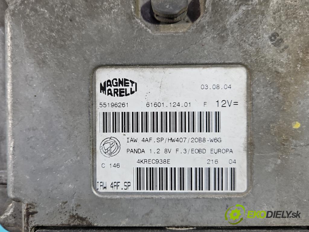 Fiat Panda II 2003-2012 1.2 8V 60 HP manual 44 kW 1242 cm3 5- riadiaca jednotka motora 55196261