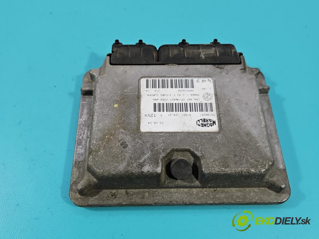 Fiat Panda II 2003-2012 1.2 8V 60 HP manual 44 kW 1242 cm3 5- riadiaca jednotka motora 55196261