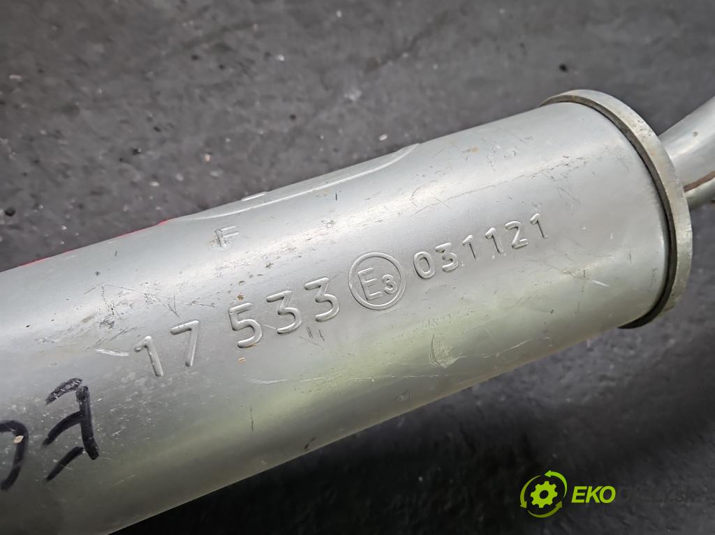 Opel Corsa C 2000-2006 1.0 12V 58 hp manual 43 kW 973 cm3 5- Tlumič: