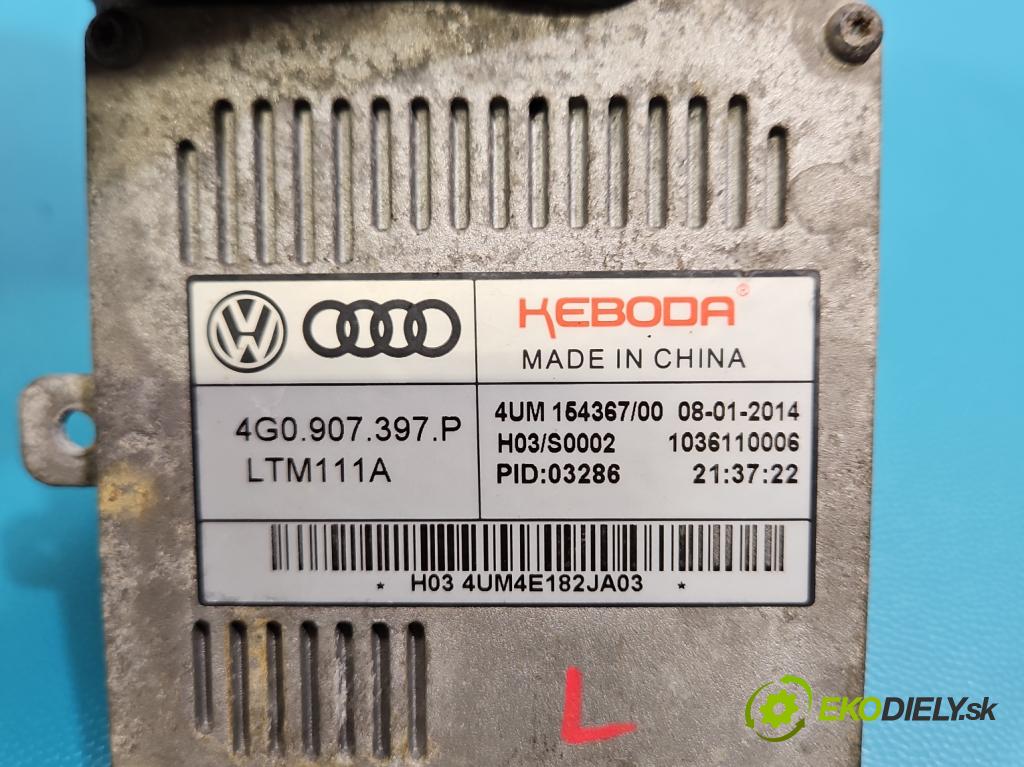 Audi A3 8V 2013-2020 1.8 TFSI 179KM automatic 132 kW 1798 cm3 4- modul lampy: 4G0907397P