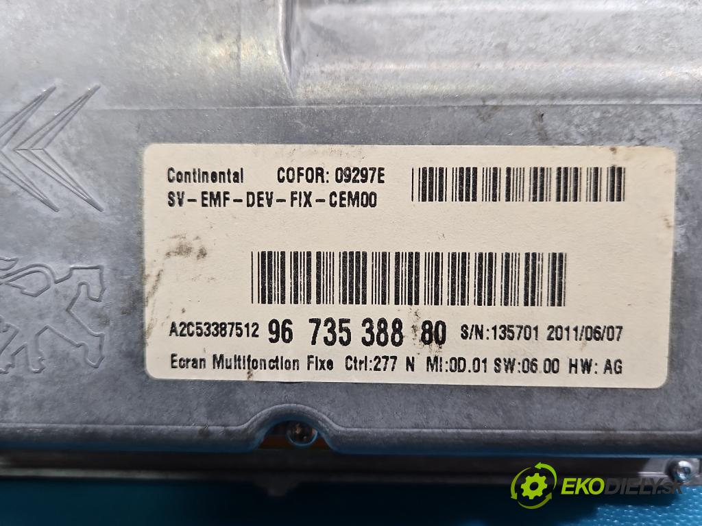 Citroen C5 II 2008-2017 2.0 hdi 140 HP manual 103 kW 1997 cm3 5- Zobrazit: 9673538880 (Prístrojová doska)