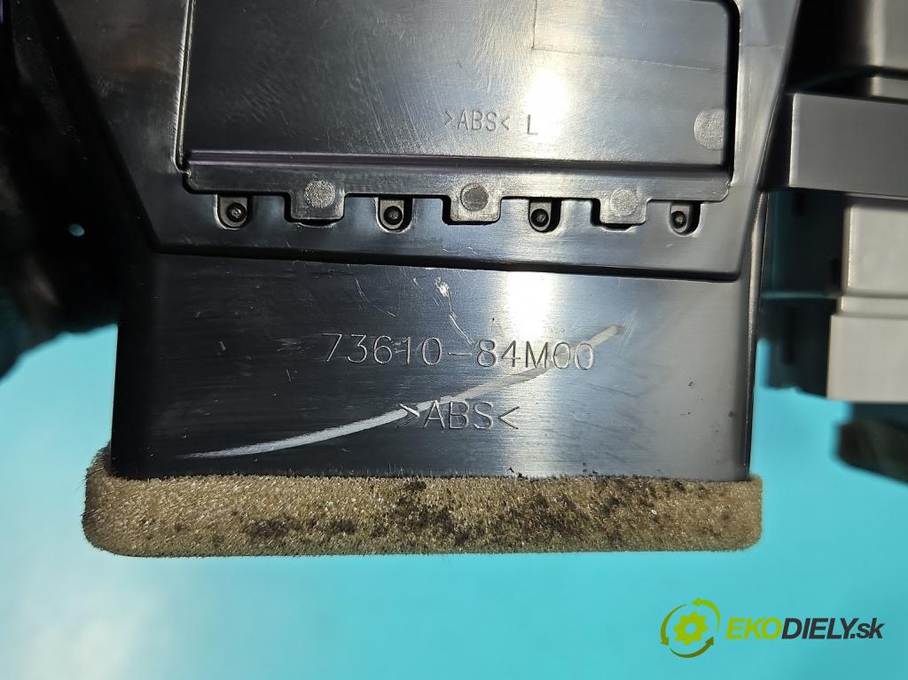 Suzuki Celerio 1.0 12V 68 HP manual 50 kW 998 cm3 5- Mřížka: kúrenia stredová 73610-84M00 (Mriežka kúrenia (fukár))