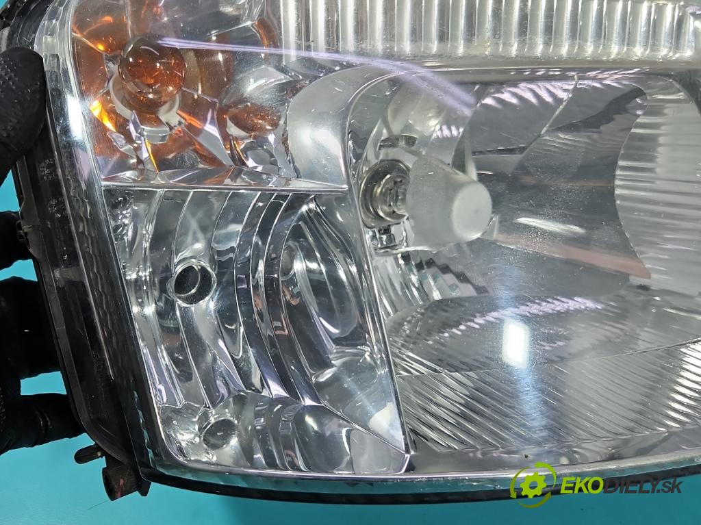 Fiat Panda II 2003-2012 1.2 8V 60 HP manual 44 kW 1242 cm3 5- Reflektor: pravý  (Svetlo predné pravé)