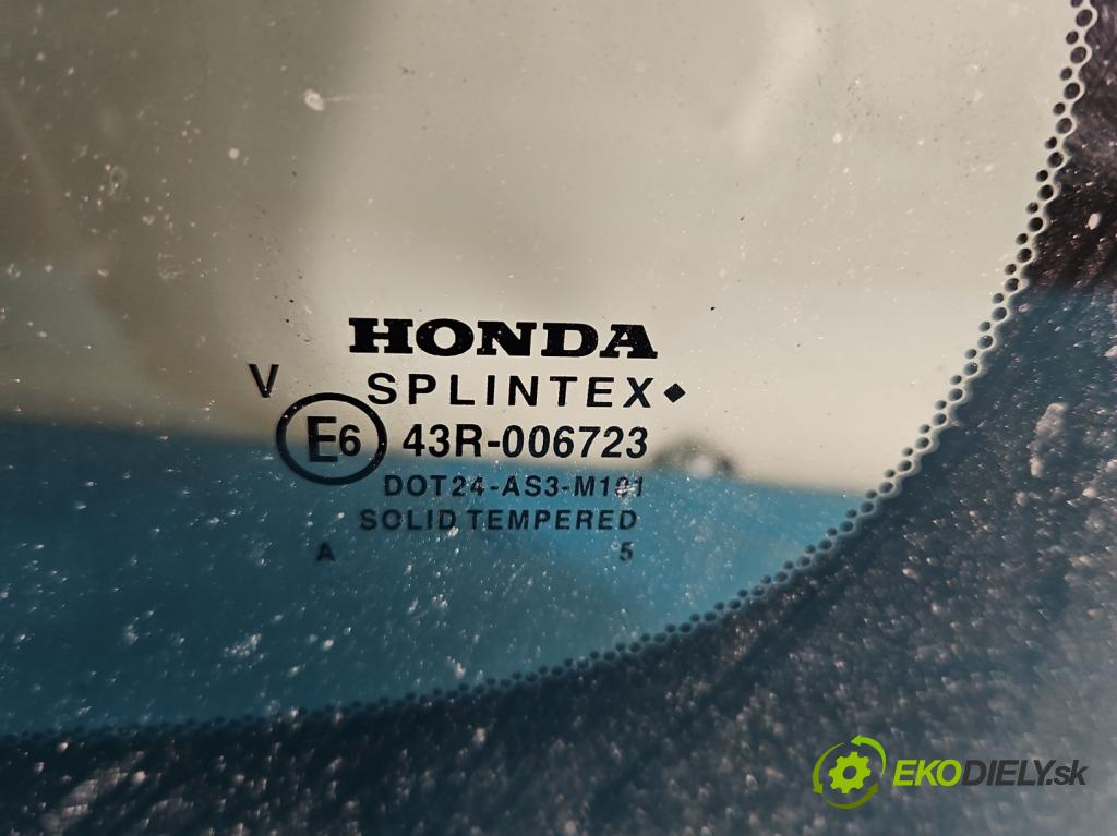 Honda CR-V II 2001-2006 2.2 CTDi: N22A2 140 HP manual 103 kW 2204 cm3 5- sklo zadné ľavé