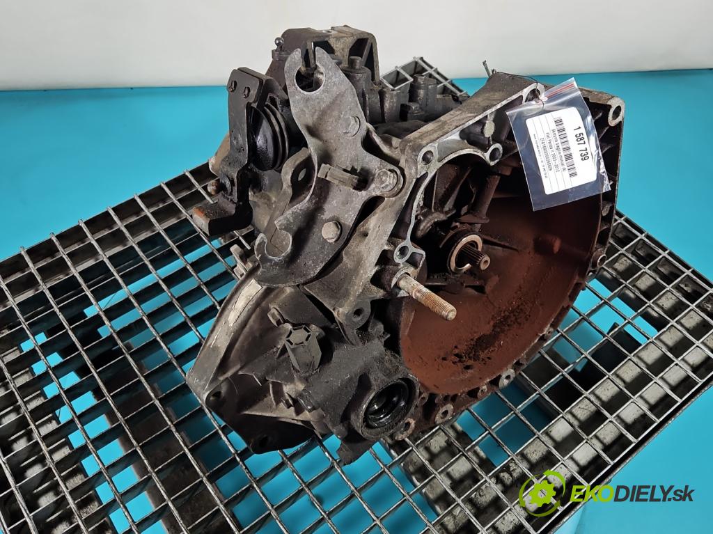 Fiat Panda II 2003-2012 1.2 8V 60 HP manual 44 kW 1242 cm3 5- prevodovka stupeň,rýchlosť manual 