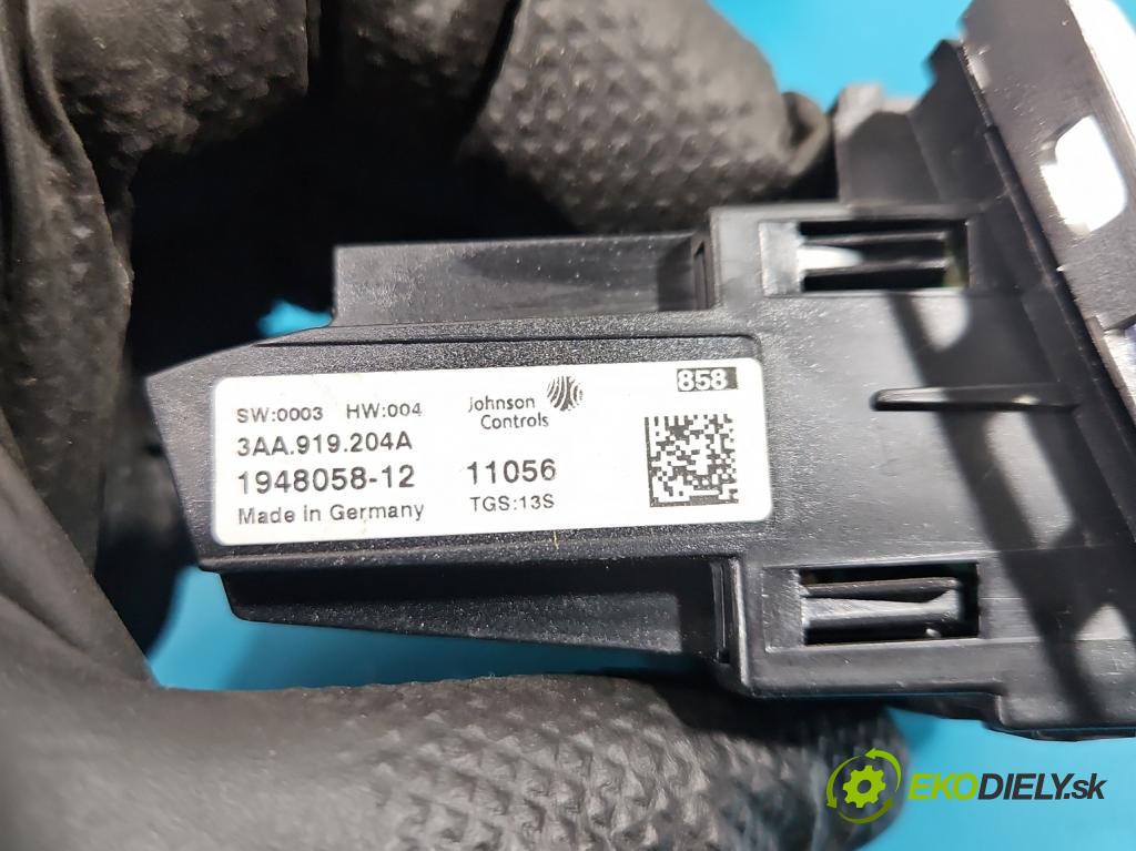 Vw Passat B7 2010-2014 2.0 tdi 140 HP automatic 103 kW 1968 cm3 5- lišta ozdobná vnitŕní: 3AB858366
