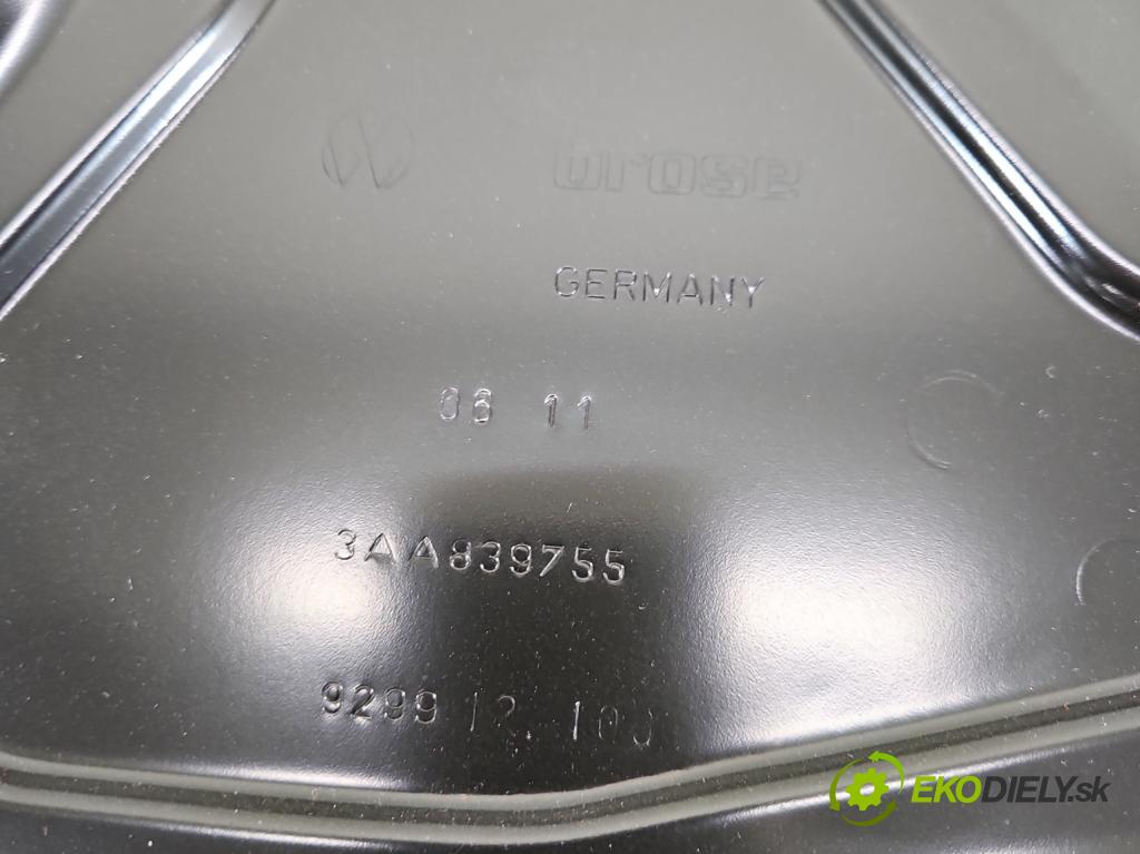 Vw Passat B7 2010-2014 2.0 tdi 140 HP automatic 103 kW 1968 cm3 5- mechanizmus okna zadné ľavý 3AA839755