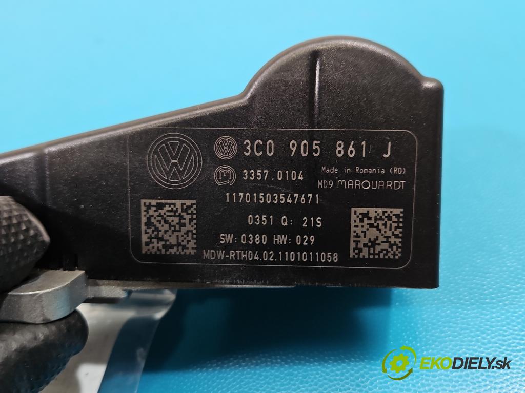 Vw Passat B7 2010-2014 2.0 tdi 140 HP automatic 103 kW 1968 cm3 5- Blokáda: řízení: 3C0905861J (Riadenie ostatné)