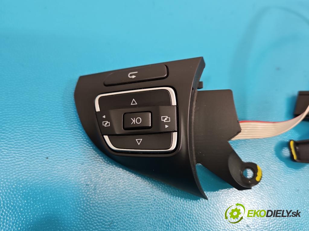 Vw Passat B7 2010-2014 2.0 tdi 140 HP automatic 103 kW 1968 cm3 5- prepínač multifunkční: řízení: 4E0971980 (Prepínacie páčky pod volantom)