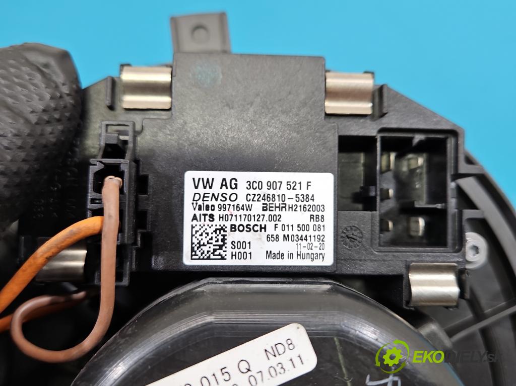 Vw Passat B7 2010-2014 2.0 tdi 140 HP automatic 103 kW 1968 cm3 5- ventilátor vzduchu 3C0907521F