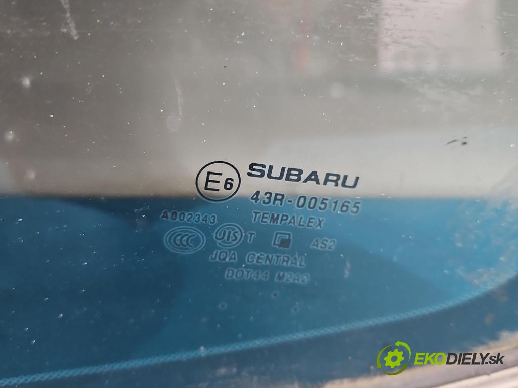 Subaru Forester IV SJ 2012-2018 2.0 D BOXER EE20 147 HP automatic 108 kW 1998 cm3 5- sklo zadné ľavé