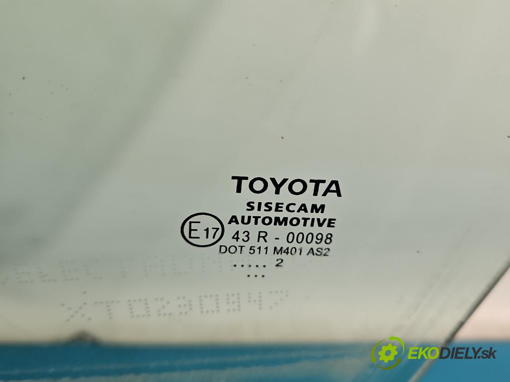 Toyota C-HR I 2016-2023 2.0 16V 152KM automatic 112 kW 1987 cm3 5- sklo dveře přední levé