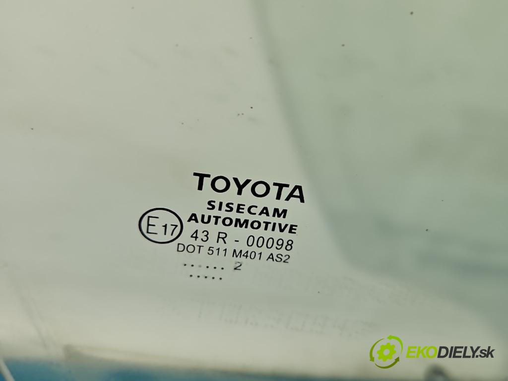 Toyota C-HR I 2016-2023 2.0 16V 152KM automatic 112 kW 1987 cm3 5- sklo dveře přední pravé