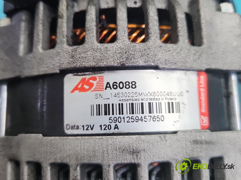 Ford Focus Mk2 2004-2011 1.4 16V 80 HP manual 59 kW 1388 cm3 5- Alternator  (Alternátor)