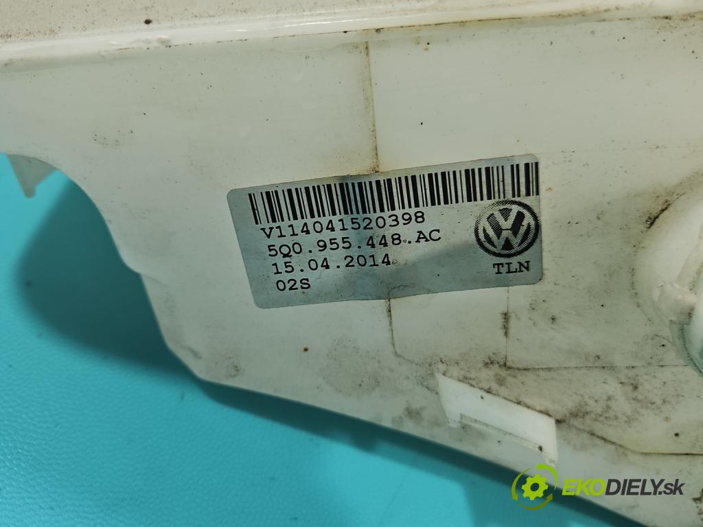 Audi A3 8V 2013-2020 1.8 TFSI 179KM automatic 132 kW 1798 cm3 4- nádržka tekutina: ostrekovačov 5Q0955448AC