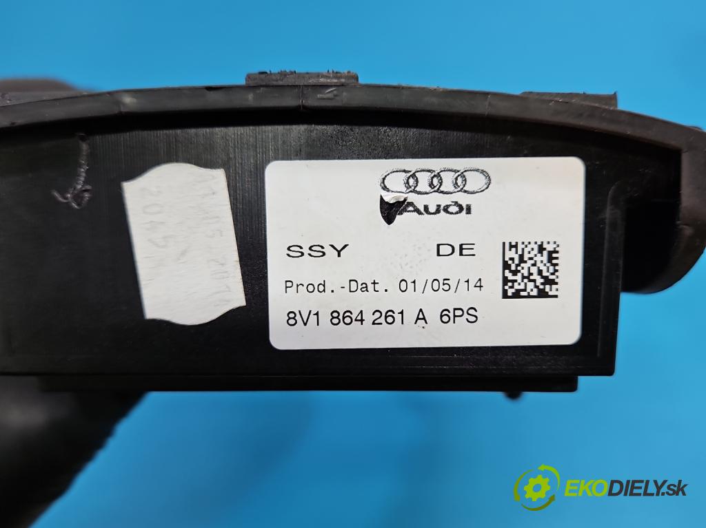 Audi A3 8V 2013-2020 1.8 TFSI 179KM automatic 132 kW 1798 cm3 4- Rukojeť: na nápoje: 8V1864261A (Držiak (úchyt) na nápoje)