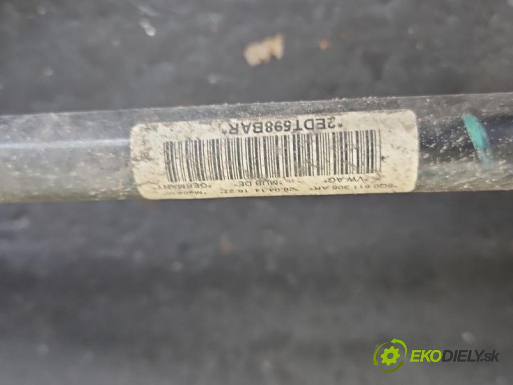 Audi A3 8V 2013-2020 1.8 TFSI 179KM automatic 132 kW 1798 cm3 4- zadní výztuha 5Q0505315G (Zadní výztuha)