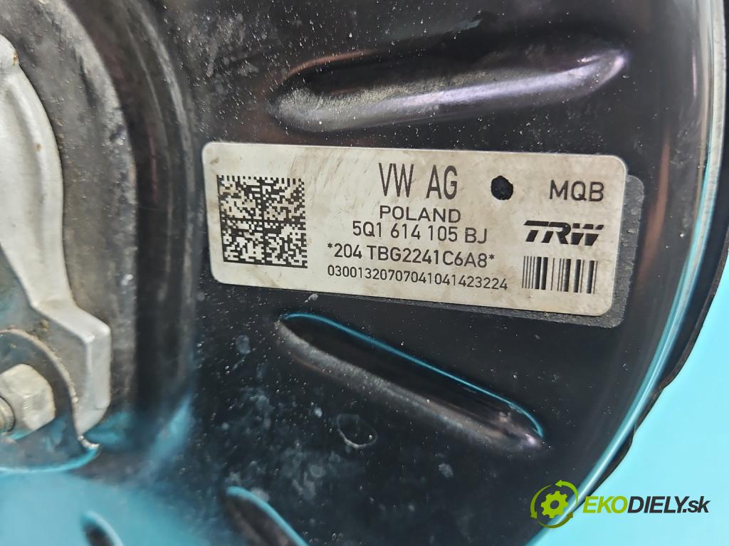 Audi A3 8V 2013-2020 1.8 TFSI 179KM automatic 132 kW 1798 cm3 4- servo brzdové 5Q1614105BJ