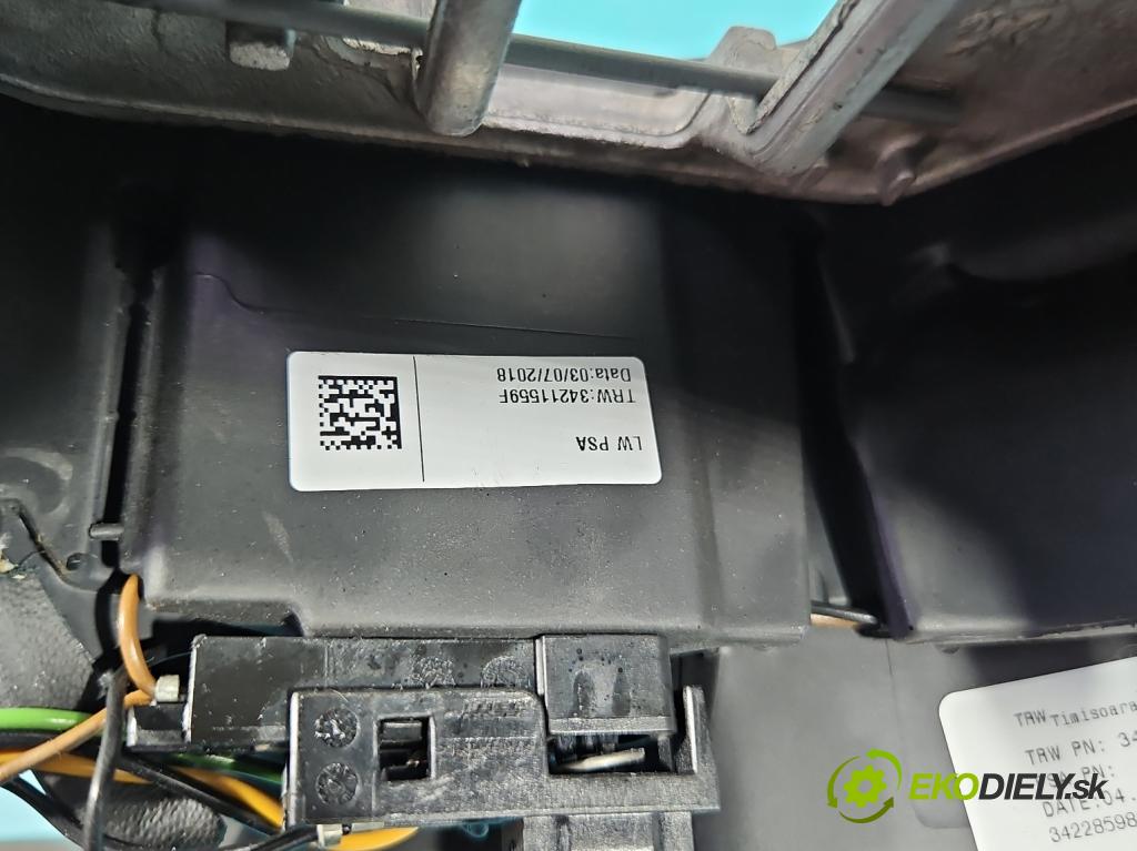 Citroen C3 III 2016-2024 1.2 12V 82 HP manual 60 kW 1199 cm3 5- volant 34228598F (Volant)