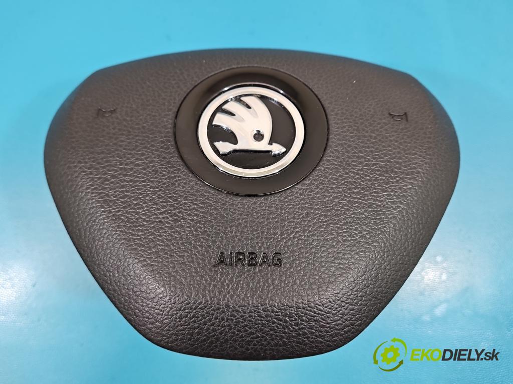 Skoda Octavia III 2013- 2.0 tdi 150 HP manual 110 kW 1968 cm3 5- airbag vzduch: Řidiči: 5E0880201B (Airbag)