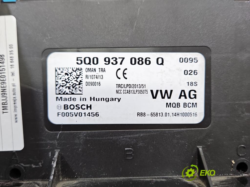 Skoda Octavia III 2013- 2.0 tdi 150 HP manual 110 kW 1968 cm3 5- riadiaca jednotka komfortu 5Q0937086Q