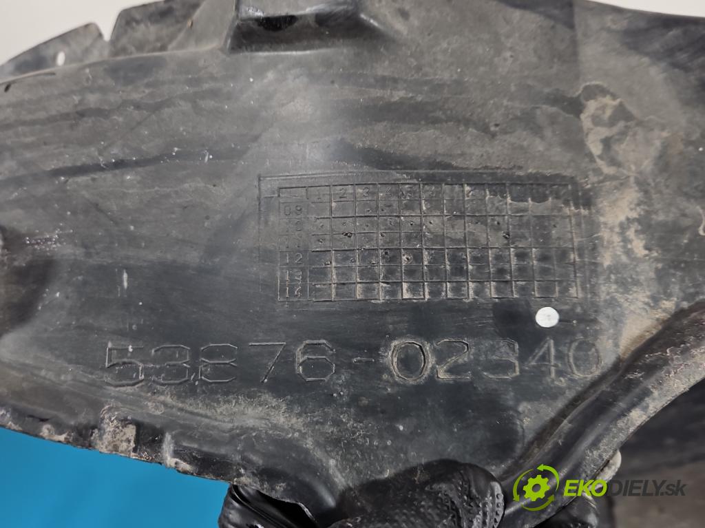 Toyota Auris I 2006-2013 1.3 16V 99 HP manual 73 kW 1329 cm3 5- Blatník: predné ľavé 53876-02340
