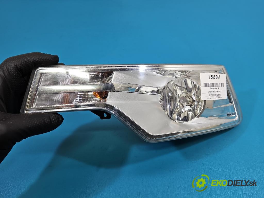Citroen C5 II 2008-2017 2.0 hdi 140 HP manual 103 kW 1997 cm3 5- Halogen ľavý 271563-00 (Kľučka dverí ostatné)