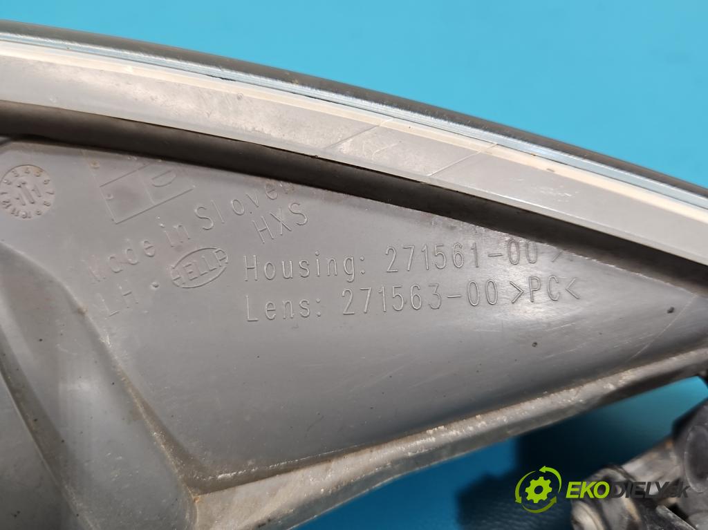 Citroen C5 II 2008-2017 2.0 hdi 140 HP manual 103 kW 1997 cm3 5- Halogen ľavý 271563-00 (Kľučka dverí ostatné)