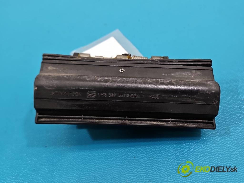 Seat Toledo II 1998-2004 1.8 20V 125 HP manual 92 kW 1781 cm3 4- rukoväť kufrové dvere zadné 1M5827561E