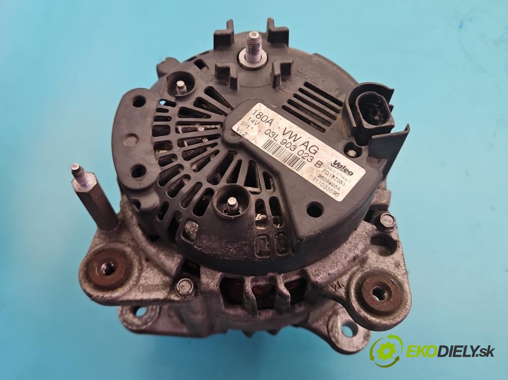 Vw Passat B7 2010-2014 2.0 tdi 140 HP automatic 103 kW 1968 cm3 5- Alternator 03L903023B (Alternátor)