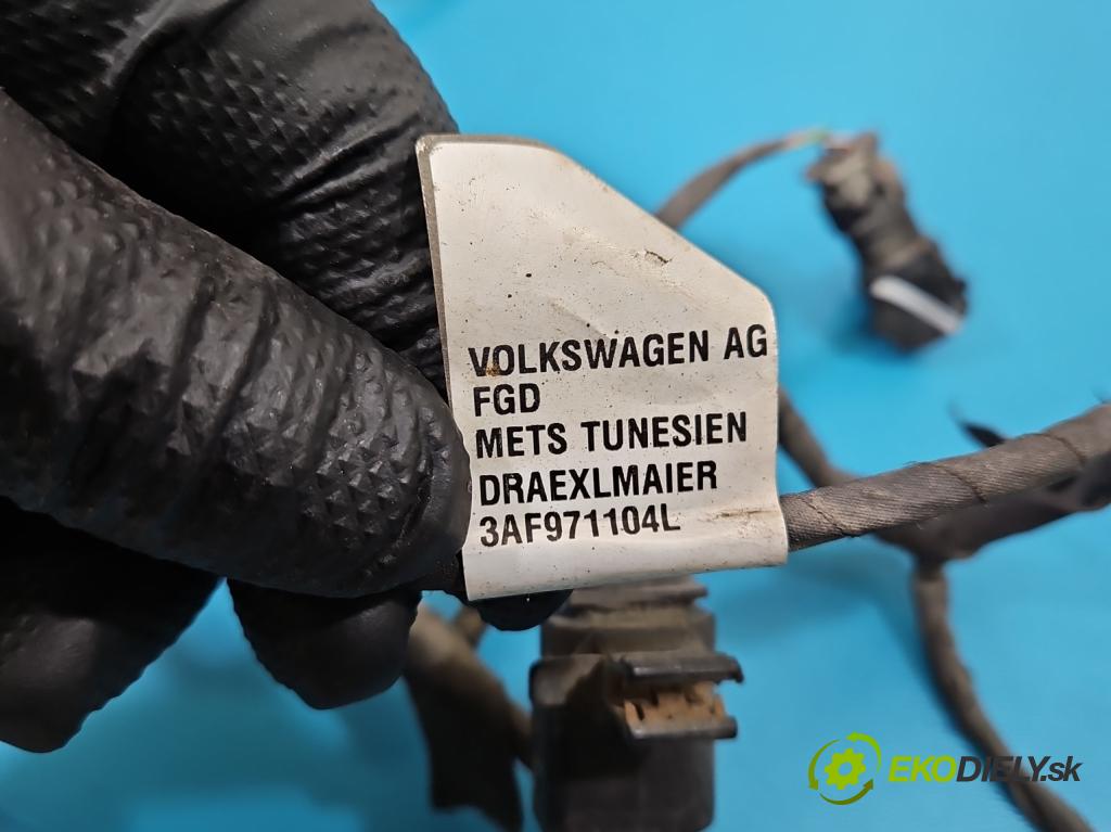 Vw Passat B7 2010-2014 2.0 tdi 140 HP automatic 103 kW 1968 cm3 5- Zväzok: nárazník zadné 3AF971104L