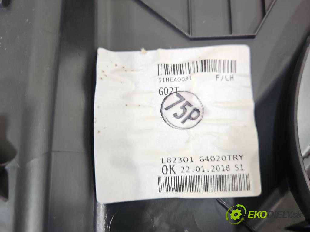 Hyundai I30 III 2016- 1.4 16V 100 HP manual 73.3 kW 1368 cm3 5- Čalounictví: dvere predné ľavé