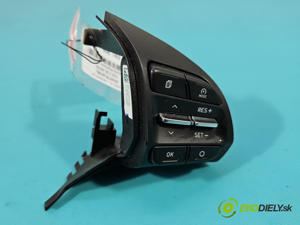 Hyundai I30 III 2016- 1.4 16V 100 HP manual 73.3 kW 1368 cm3 5- prepínač multifunkční: řízení: 3C829T-1500 (Prepínacie páčky pod volantom)