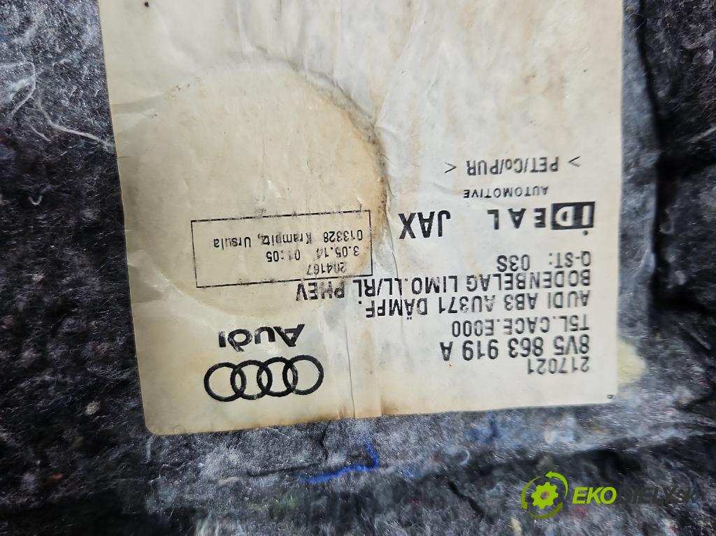 Audi A3 8V 2013-2020 1.8 TFSI 179KM automatic 132 kW 1798 cm3 4- koberec do auta 8V5863919A