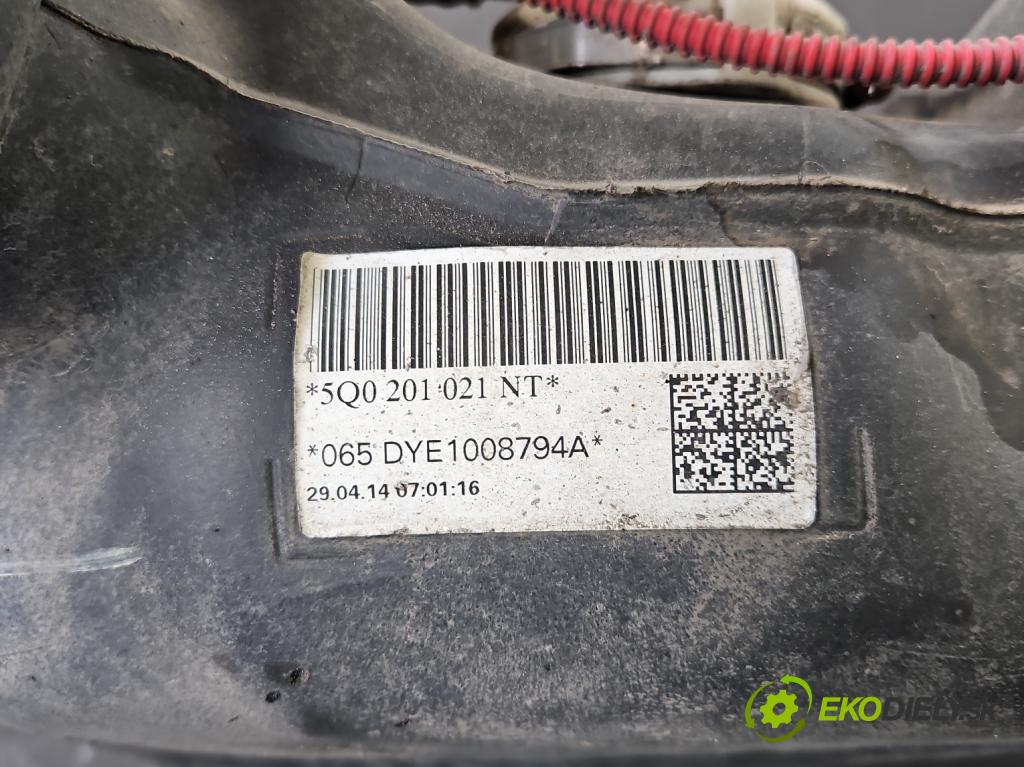 Audi A3 8V 2013-2020 1.8 TFSI 179KM automatic 132 kW 1798 cm3 4- Nádrž: palivo 5Q0201021 (Palivová nádrž)