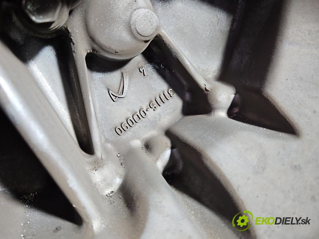 Toyota Auris I 2006-2013 1.3 16V 99 hp manual 73 kW 1329 cm3 5- převodovka stupňová manual 31115-0D090