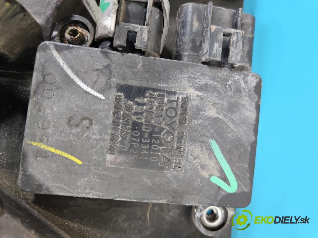 Toyota Auris I 2006-2013 1.3 16V 99 HP manual 73 kW 1329 cm3 5- Ventilátor chladiča 168000-8470