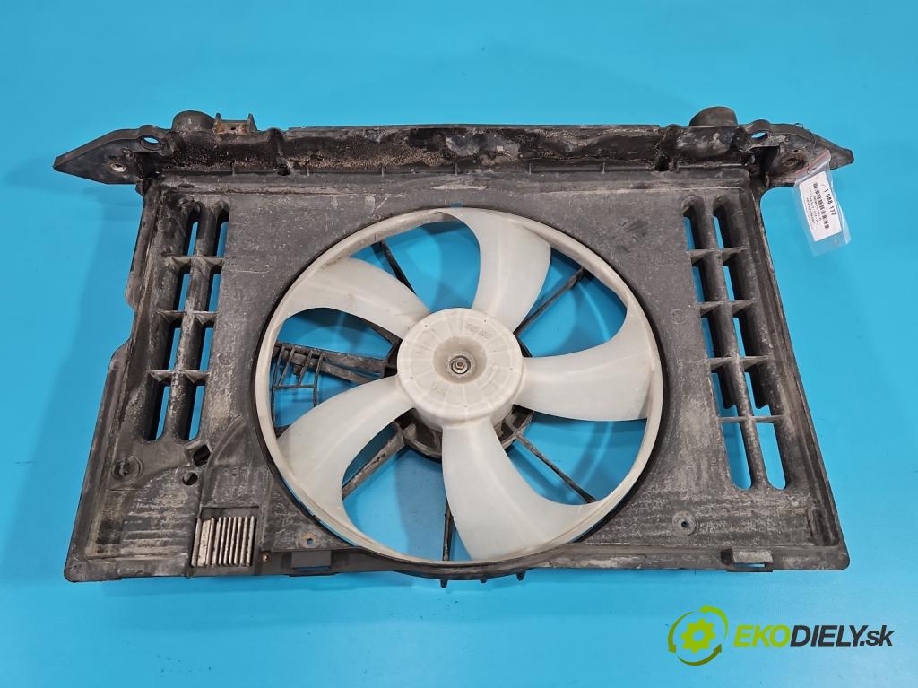 Toyota Auris I 2006-2013 1.3 16V 99 hp manual 73 kW 1329 cm3 5- ventilátor chladič 168000-8470