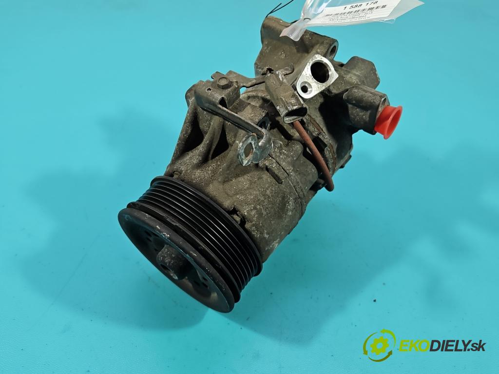 Toyota Auris I 2006-2013 1.3 16V 99 HP manual 73 kW 1329 cm3 5- Kompresor: klimatizácie 447260-3313 (Kompresor klimatizácie)
