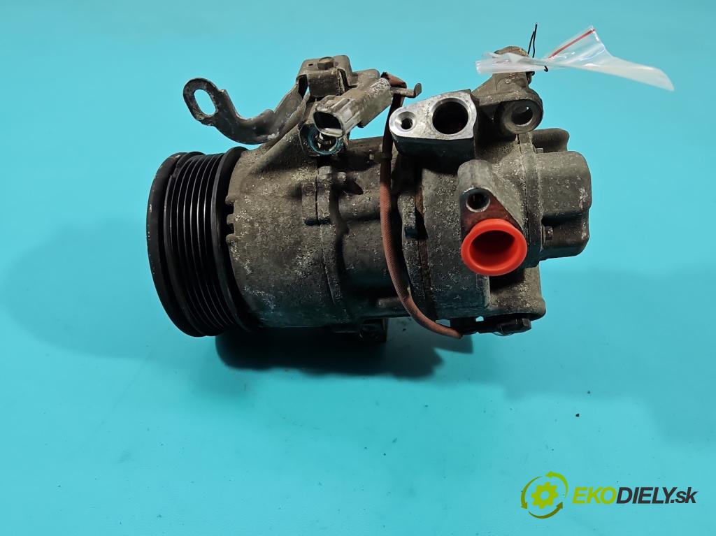Toyota Auris I 2006-2013 1.3 16V 99 HP manual 73 kW 1329 cm3 5- Kompresor: klimatizácie 447260-3313 (Kompresor klimatizácie)