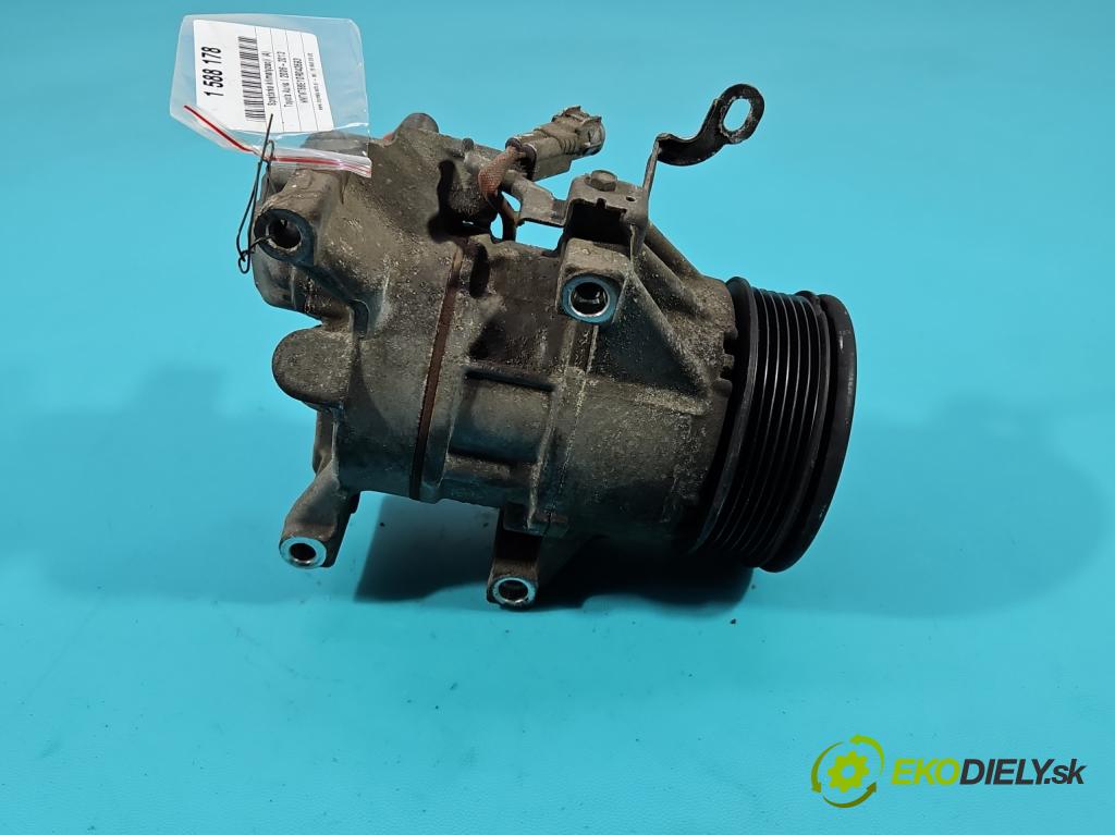 Toyota Auris I 2006-2013 1.3 16V 99 HP manual 73 kW 1329 cm3 5- Kompresor: klimatizácie 447260-3313 (Kompresor klimatizácie)