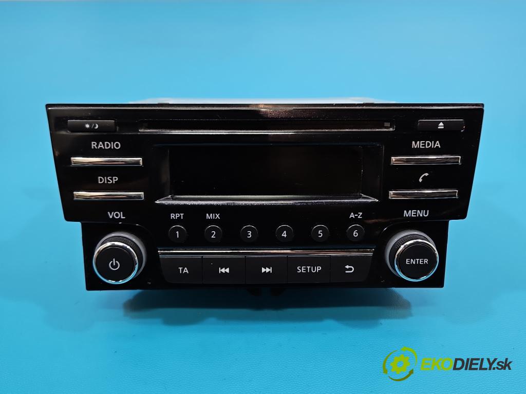 Nissan Pulsar 1.2 T 116 HP manual 85 kW 1197 cm3 5- Radio originál 281853ZL1A