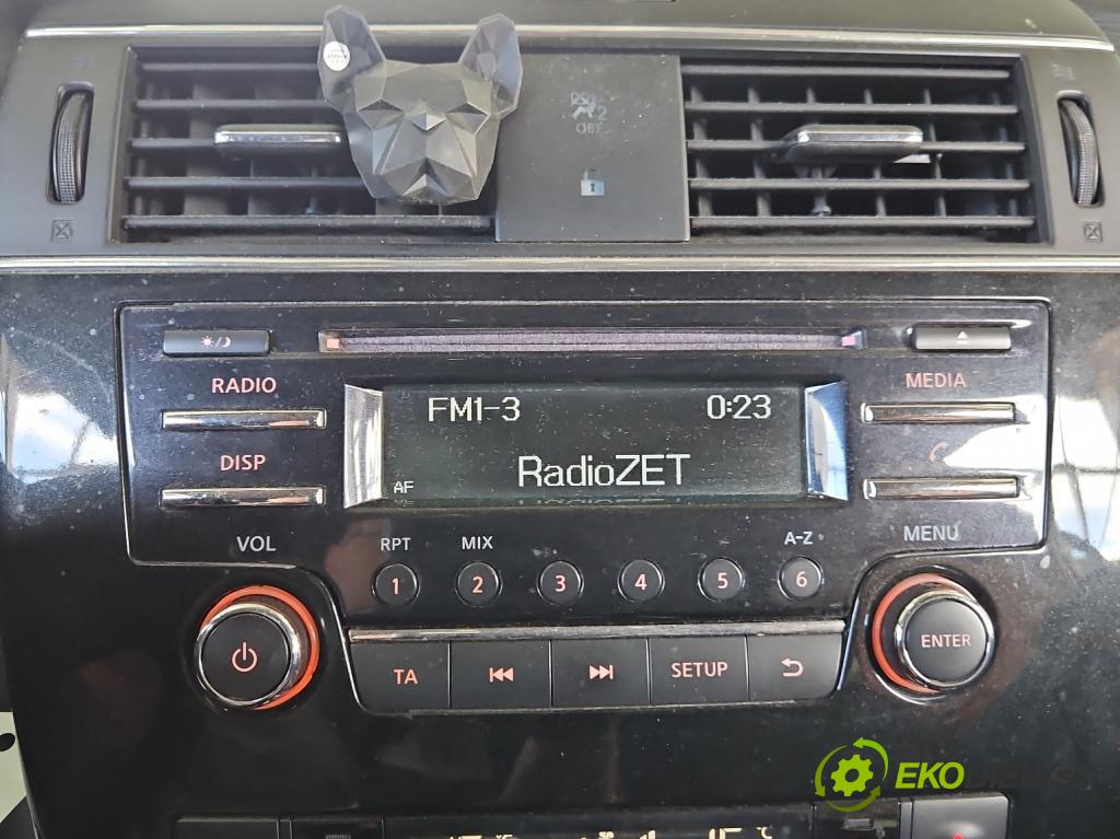 Nissan Pulsar 1.2 T 116 HP manual 85 kW 1197 cm3 5- Radio originál 281853ZL1A