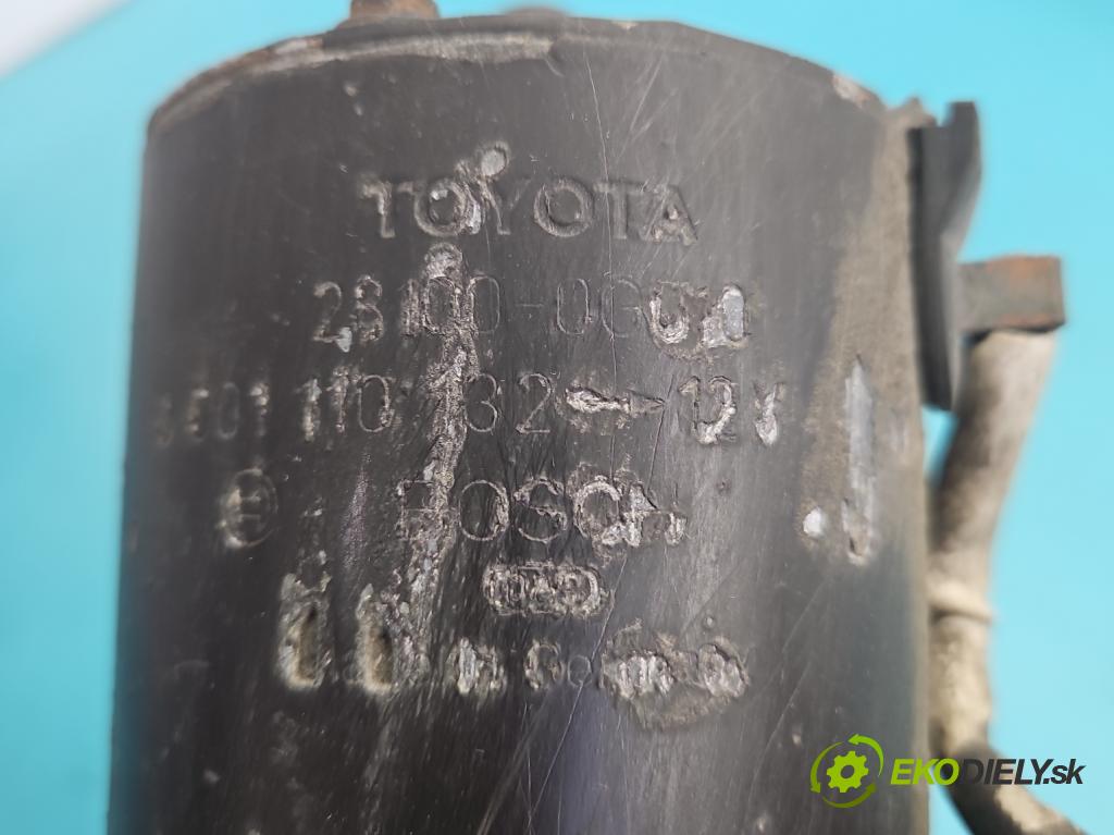 Toyota Corolla E12 2001-2009 2.0 D4D 116 HP manual 85 kW 1995 cm3 5- štartér 28100-0G010 (Štartér)