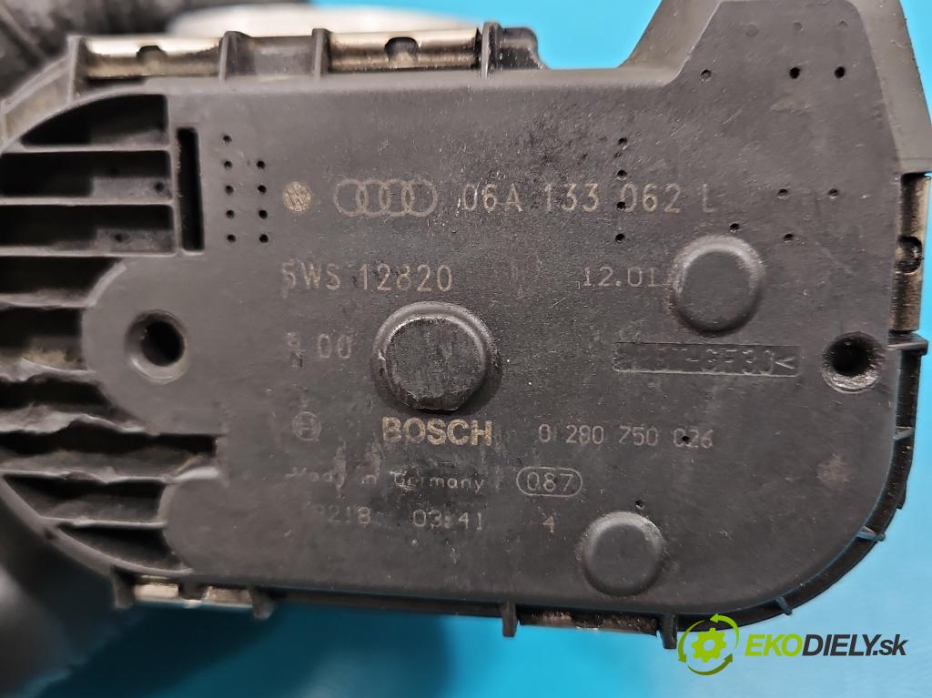 Seat Toledo II 1998-2004 1.8 20V 125 HP manual 92 kW 1781 cm3 4- klapka 06A133062L (Škrtiaca klapka)